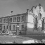 Šiaulių Didžiosios Choralinės sinagogos, vadintos Baltaja gulbe, griuvėsiai