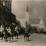 Kaizerinės Vokietijos kavalerija mieste